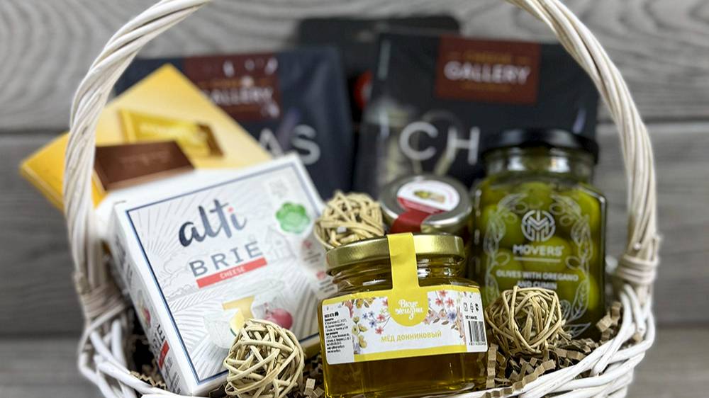 Подарочная корзина «Приятный вечер»