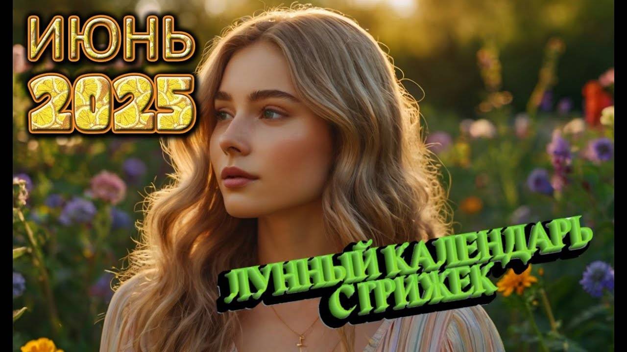🌙 Лунный календарь стрижек и окрашивания на июнь 2025: идеальные дни для преображения