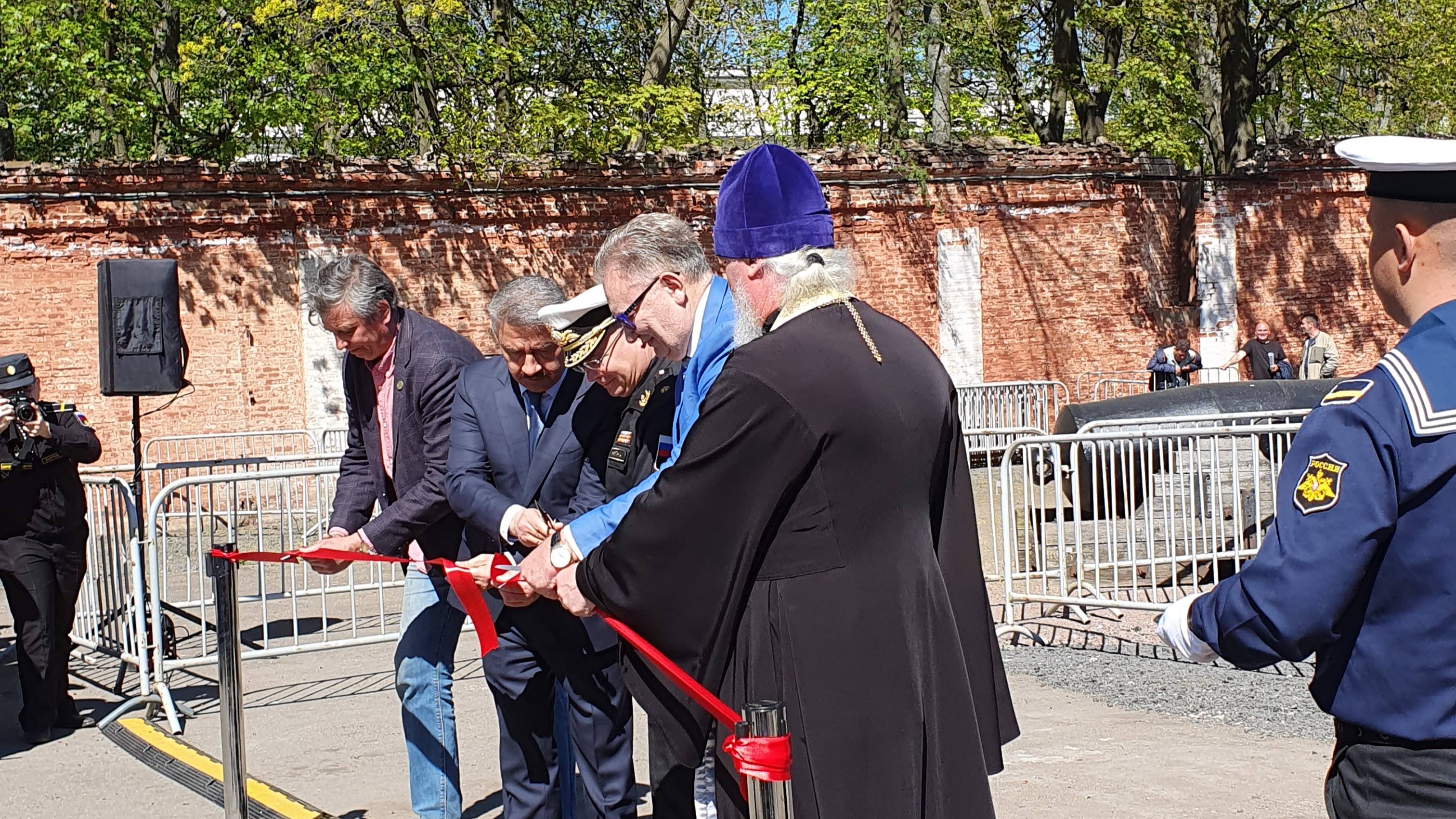 Кронштадт. Петровский док. Открытие нового маршрута для туристов 21 мая 2025 года.
