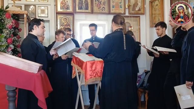 Хор Барнаульской духовной семинарии Стихиры Пасхи