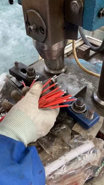 Fast & Precise Crimping of Electrical Cable Terminals ｜ Automatic Crimping Machine