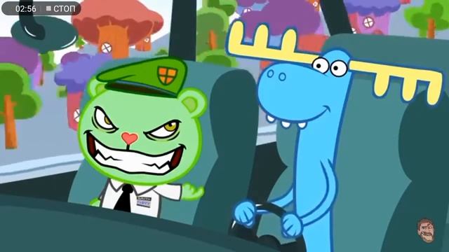 Реакция на Happy tree friends серия 1