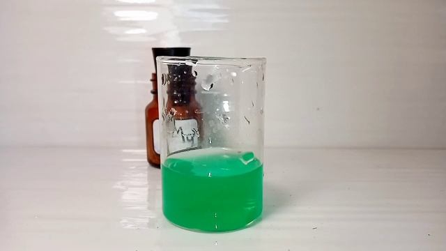 Реакция МАГНИЯ и СУЛЬФАТА НИКЕЛЯ. Опыты по химии. Chemical experiment. Химические эксперименты дома