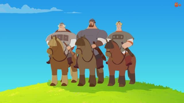 Три богатыря/Ни дня без подвига 2—Официальный трейлер 2025/Как всегда, весело, дружно, да со смекалк