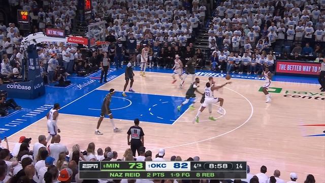 OKC DOMINATES 2nd Half vs Wolves 70-40 in Game 1 | May 20, 2025