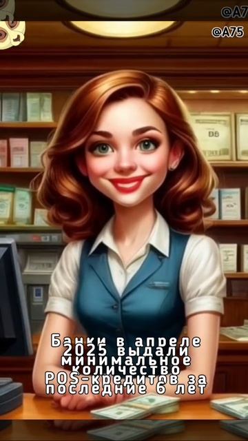 Банки в апреле 2025 выдали минимальное количество POS-кредитов за последние 6 лет