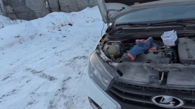 lada vesta слив несливаемого остатка масла