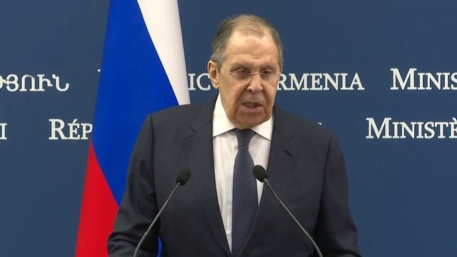 Сергей Лавров. Совместная Пресс конференция с Министром иностранных дел Армении 21 мая 2025 года