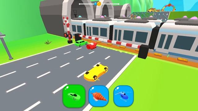 SHAPE SHIFTING 🏃♂️🚗🚲🚦All Levels Gameplay Walkthrough Android,ios max B6TFD