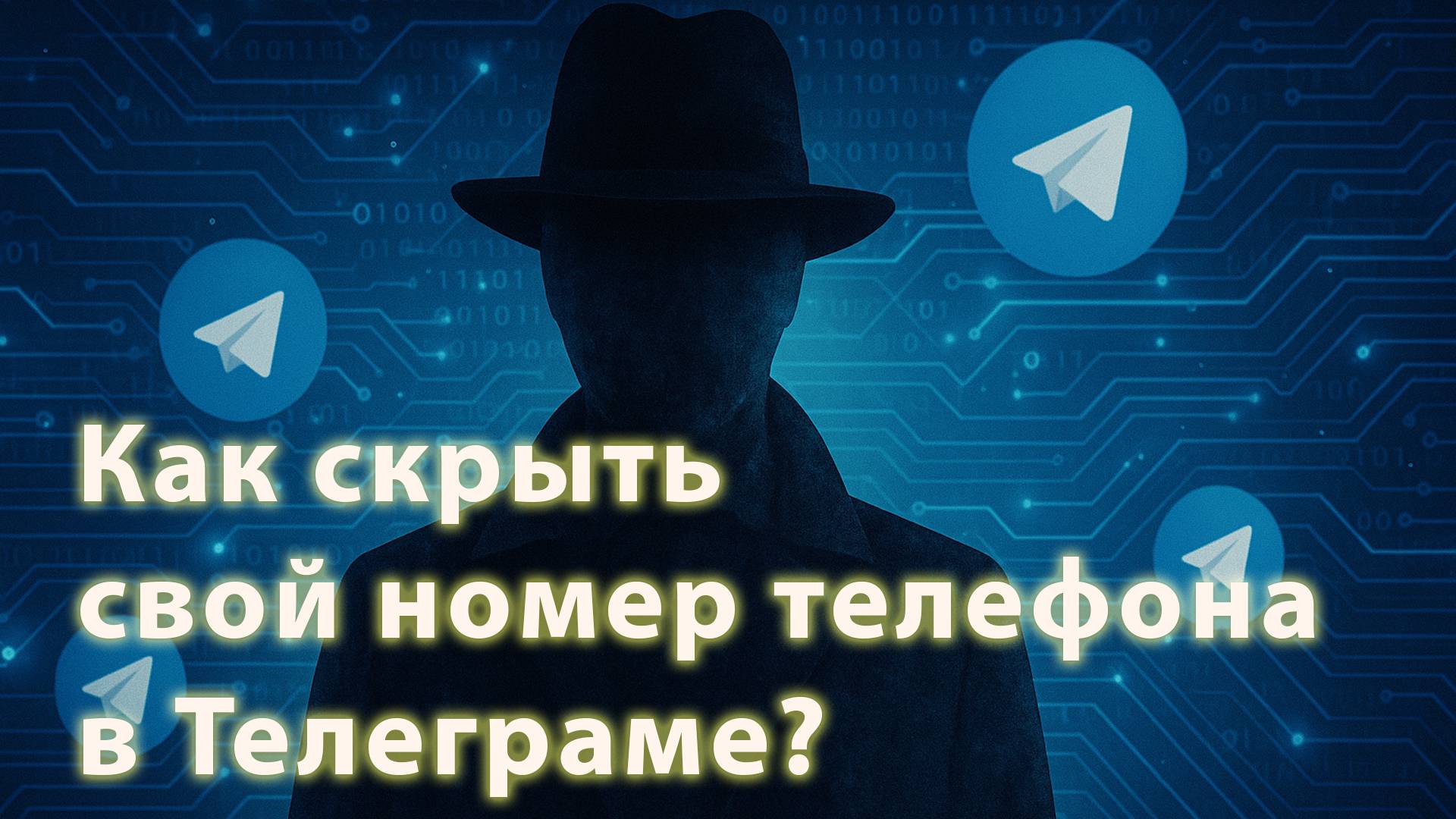 Как скрыть номер телефона в Телеграме?