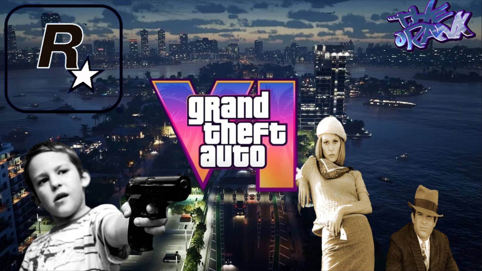 GTA 6 - "Дети" и "Бонни и Клайд" в трейлере №2 в Grand Theft Auto 6.
