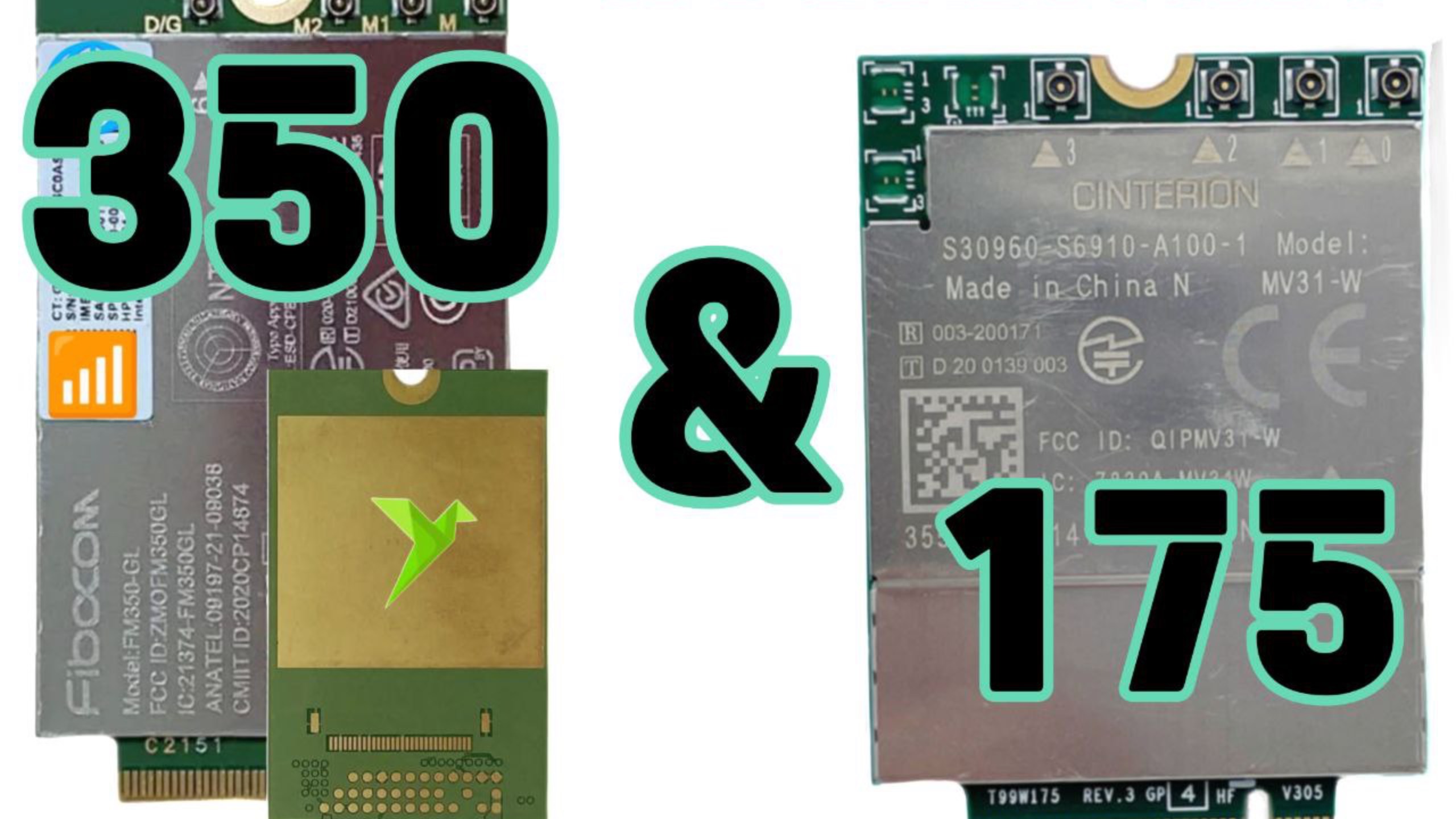 Foxconn T99W175 & Fibocom FM350-GL Что выбрать?