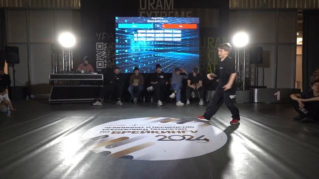 Amur vs Nick / Юноши 13-15 лет / Малый финал / Чемпионат и Первенство РТ по брейкингу 2024