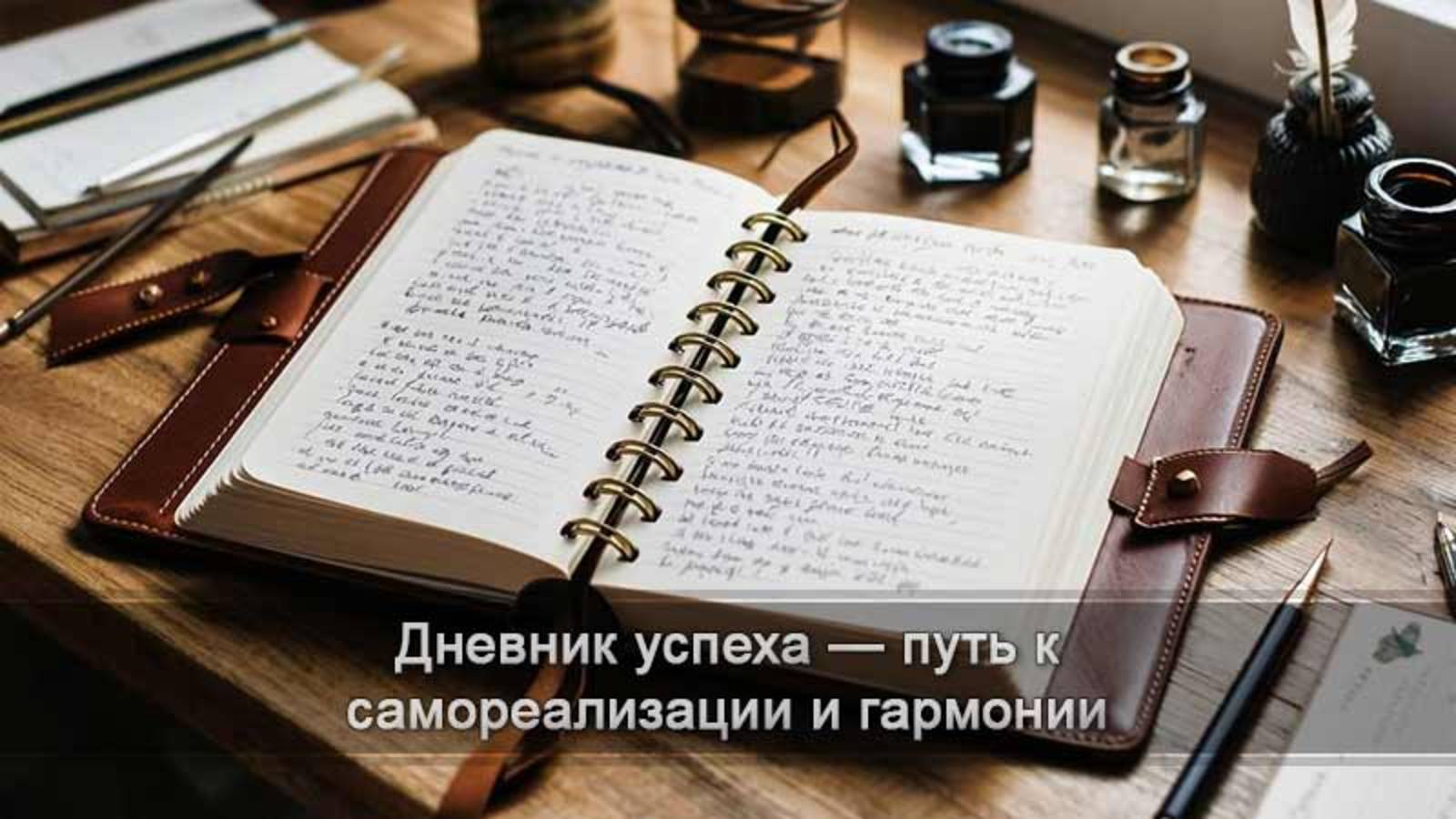 Как вести Дневник Успеха и изменить свою жизнь!