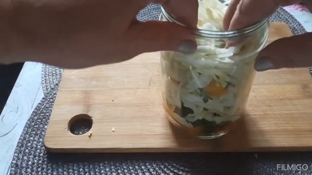 Помидоры с капустой на зиму.