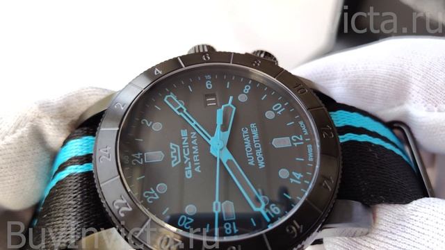 Glycine Airman Contemporary GMT GL0495 Men's Automatic Watch | Швейцарские Механи?