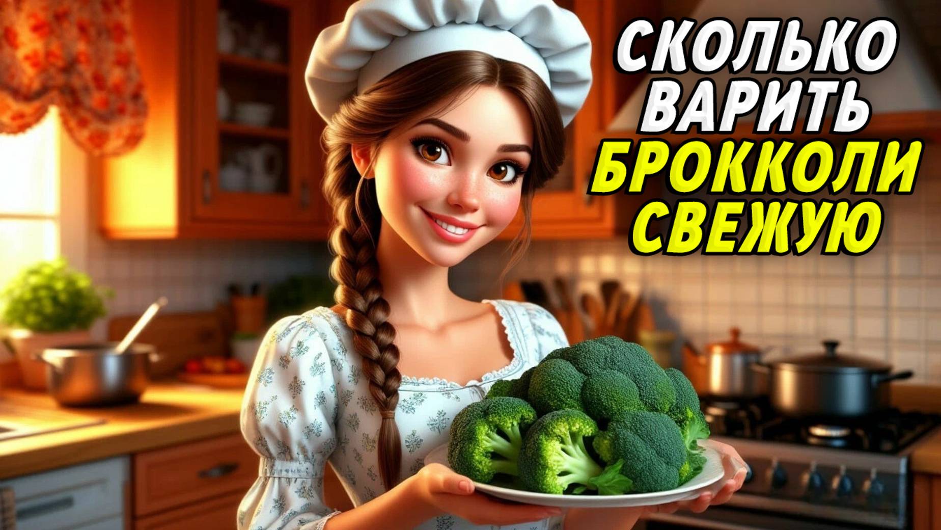 Сколько варить брокколи свежую
