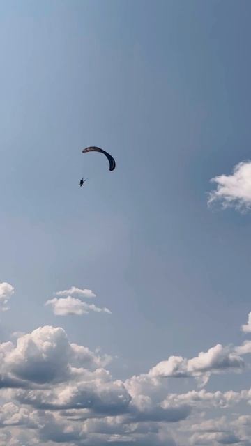 Летаем на параплане в Новосибирске.