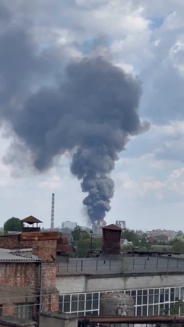 В Киевской области горит Белоцерковская ТЭЦ