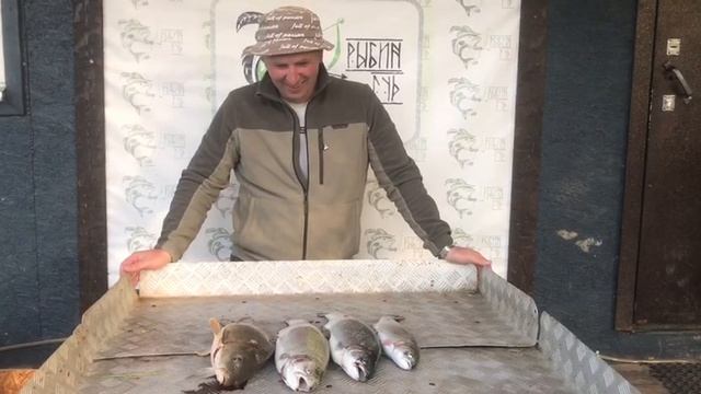 итоговый улов у Сергея