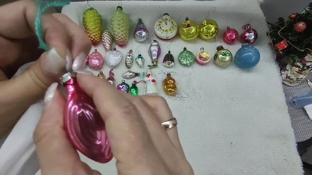 8. СОВЕТСКИЕ ёлочные игрушки. РАСПАКОВКА