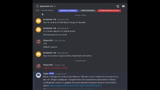 Ссыкливые боты в дискорде, точнее слитые №1