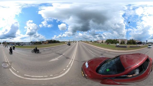 360 градусов. Резекне. Байкеры. 27 июля