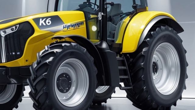 Водородный трактор K6 2026 — 400 л.с., 10 минут заправки и но?
