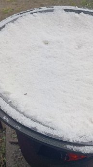 Первый обжиг🔥🔥 чугунной сковороды солью