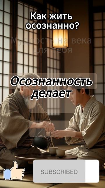 Как жить осознанно?