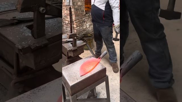 Forging Red-Hot Steel: Continuous Industrial Hammering to Shape Precision Tools | ASMR So Satisfying