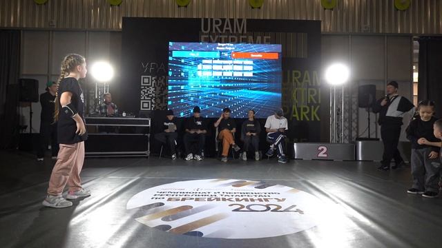 Olga G vs Senechka / Девочки 7-9 лет / Финал / Чемпионат и Первенство РТ по брейкингу 2024
