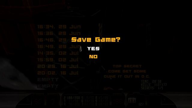 Прохождение DUKE NUKEM 3D (DLC - It out in D.C.) TOP SECRET