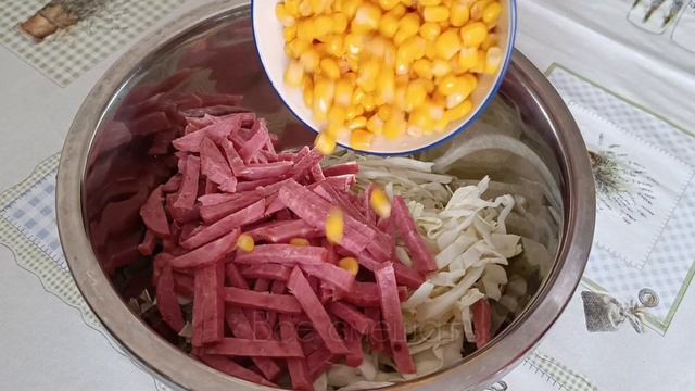 🥗Быстрый салат ✴️ Всего 4 ингредиента