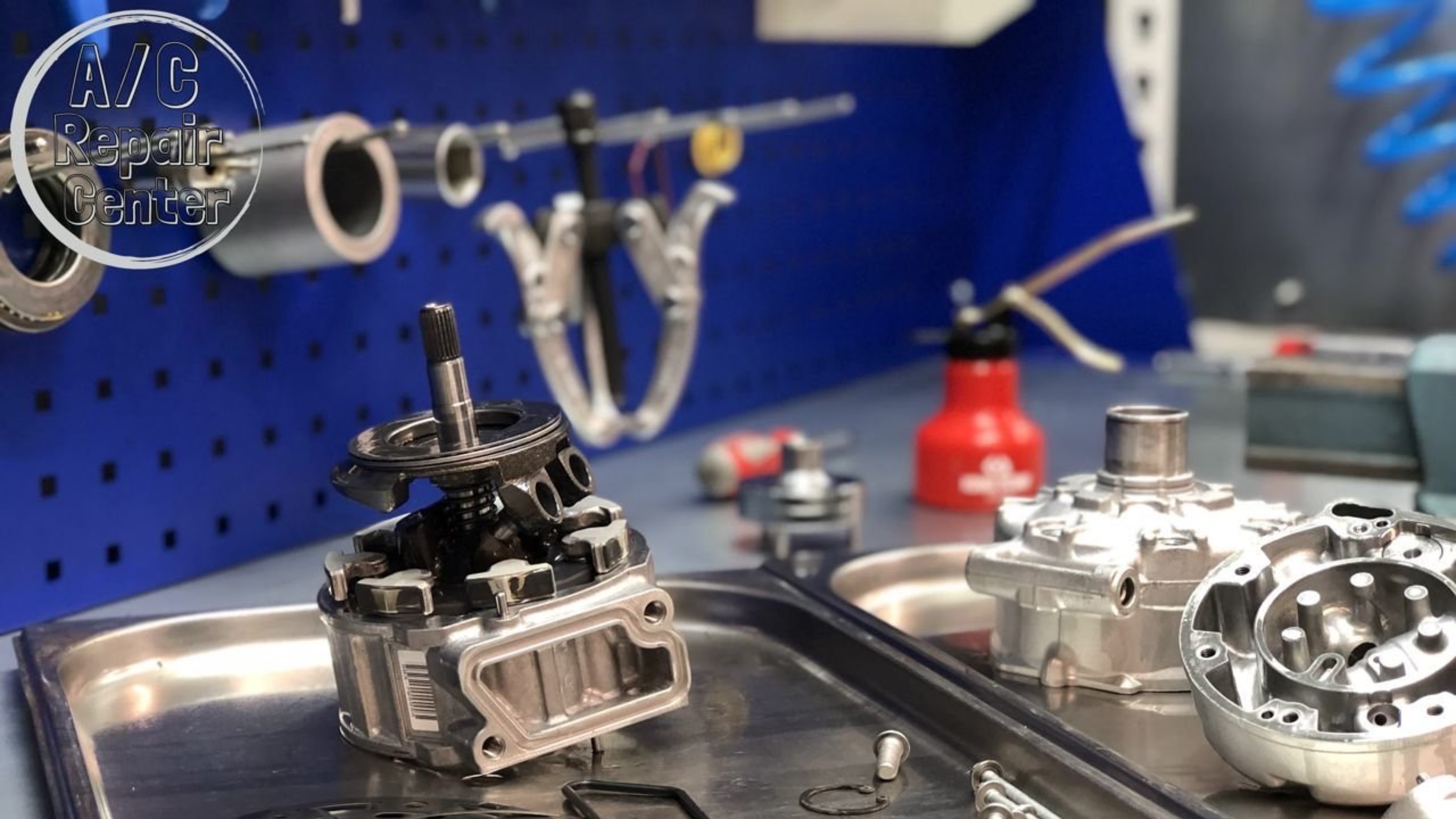 Ремонт компрессора кондиционера. Заклинил компрессор. Repair of the air conditioner compressor