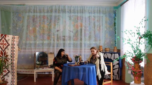 Багіні- комедія з сільського життя в одну дію. Уривок. Автор - Наталя Уварова.