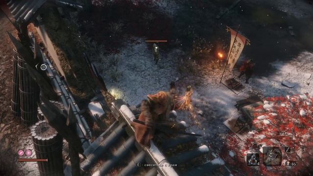 Sekiro: Shadows Die Twice - Возвращение в ад! ч.5 Стелсим и нагибаем