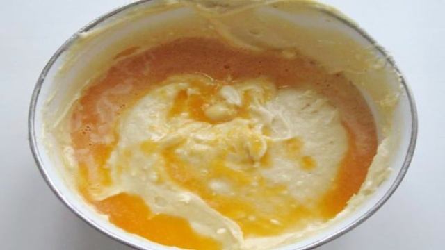 Кекс с мандаринами и какао