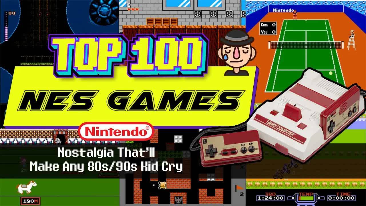 100 лучших игр Nes за 13 минут | НОСТАЛЬГИЯ ПО 1980-М