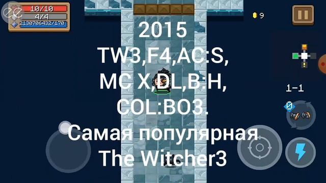 Самые популярные игры десятилетие