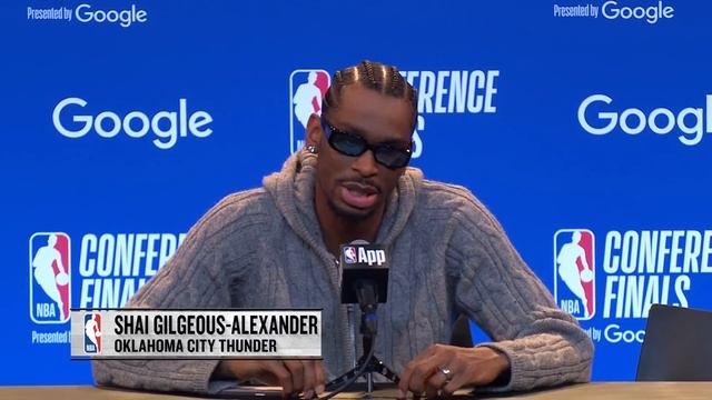 "It's always a chess match out there" Shai Gilgeous-Alexander Sounds Off After Game 1 | May 20, 2025
