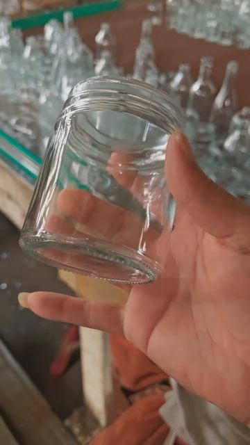 Molten Glass Forming： Red Hot Glass Bottle Molding ASMR ｜ So Satisfying