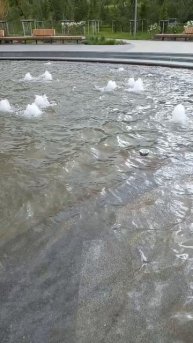 Фонтан в детском парке😊