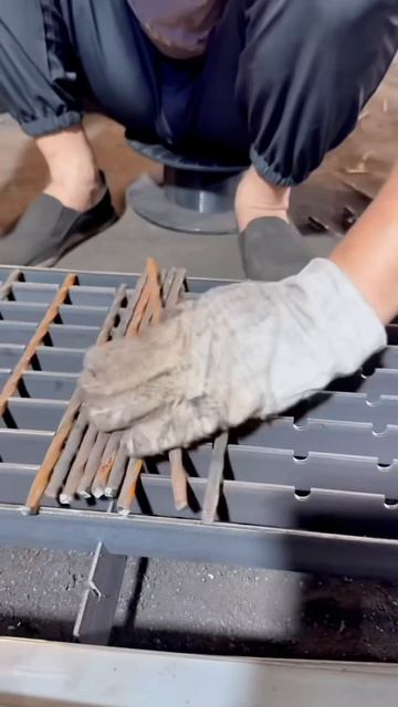 Perfectly Assembled Steel Fence Before Welding ｜ So Satisfying!