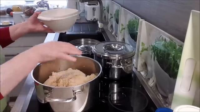 Ребрышки с капустой и воздушная пюрешечка!Kraut und Brei!