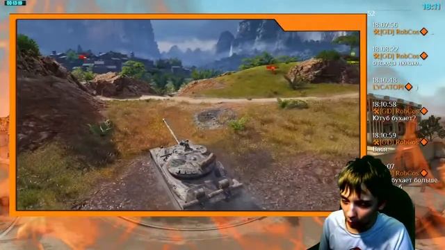 [РЕАКЦИЯ на Artyashka]😵World of Tanks Приколы #180 ДР WoT
