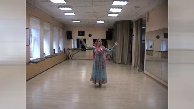 Кайсе Ке Джаун | Дадра | Стиль Катхак | Лакнау | ВИКТОРИЯ АНИСИМОВА | Экзамен за 5 курс 2014