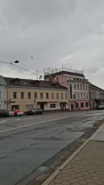 Улица со старыми домами на Арбате Москва🥰😁