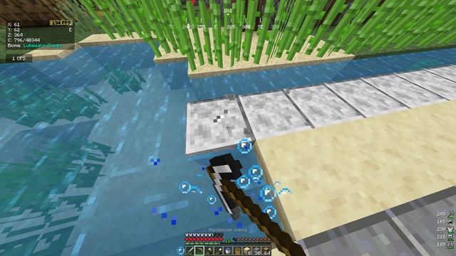 Sneaky #65 Minecraft Добываем песок с дня моря