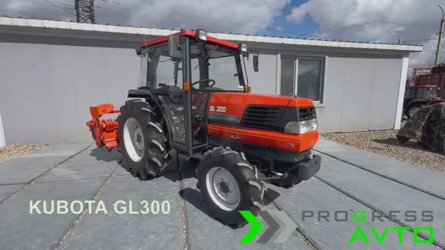 Трактор Kubota GL300 с кабиной - японский минитрактор мощностью 30 л.с. в г. Тула